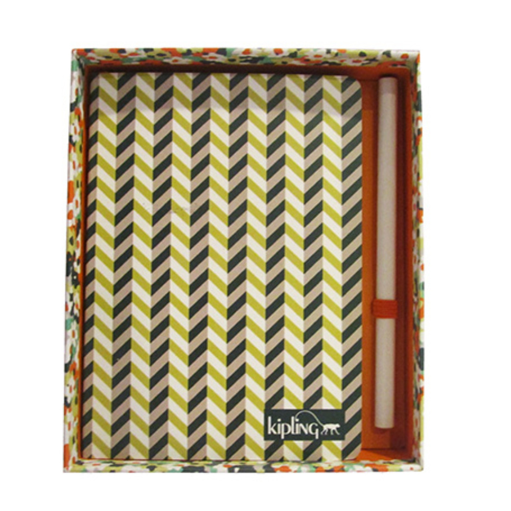Kipling Notebook In A Box With Pencil